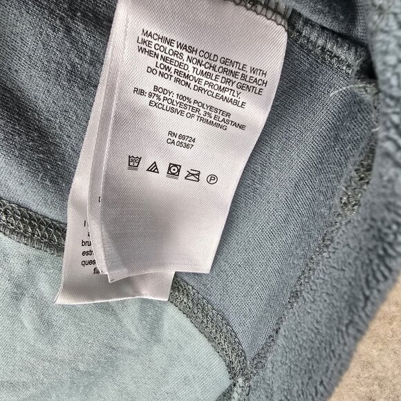 Columbia Sportswear Womens Fleece Pullover Long Sleeve Blue Zip Collar - Picture 4 of 6